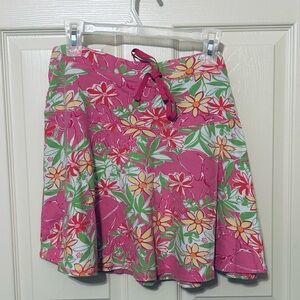 Lilly Pulitzer Floral Knit Skirt